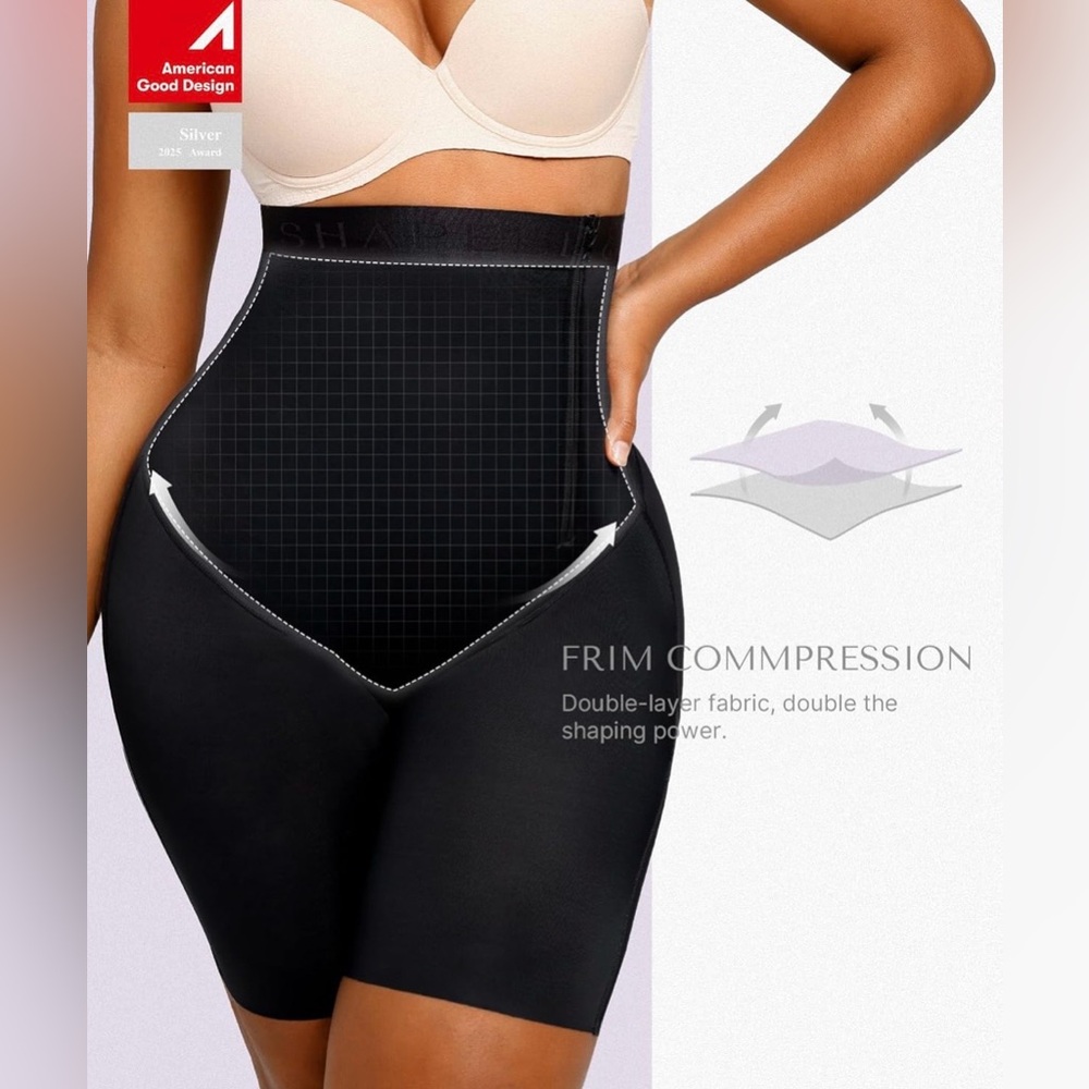 SHAPELLX Shapewear For Women Tummy Control High Waisted Body Shaper - Picture 2 of 10